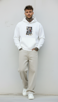 FELPA CON CAPPUCCIO MOUSE    - B.U. - ART. W 25 / H 47