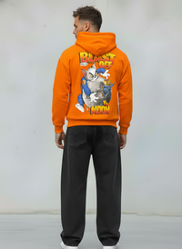 FELPA CON CAPPUCCIO TOM & JERRY - B.U. - ART. W25 / H - 10