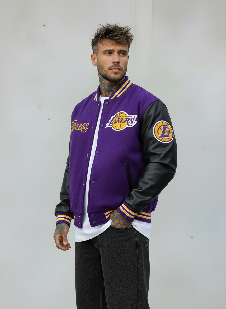 GIUBBINO COLLEGE LAKERS KOLEJ - B.U. - ART. W25 CLG 03 - Spedito in 15 Giorni