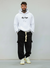 PANTALONE DI TUTA CARGO TASCONE - HAMEN - ART. TIZIANO - COL. NERO