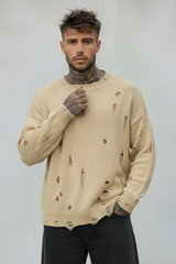 GIROCOLLO BUCHI SMAGLIATURE - BERNA - ART. 2510288 - COL. BEIGE