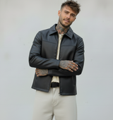 GIUBBINO EFFETTO PELLE - ONLY&SONS - ART. 22034713 - COL. BLACK