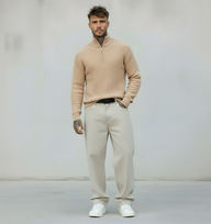 DOLCEVITA ZIP  - ONLY&SONS - ART. 22033785 - COL. OATMEAL BEIGE