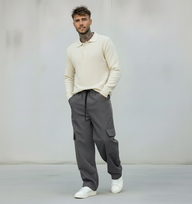 PANTALACCIO TECNICO CARGO TASCONE - BERNA - ART. 24607914 - COL. GRIGIO