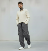 PANTALACCIO TECNICO CARGO TASCONE - BERNA - ART. 24607914 - COL. GRIGIO