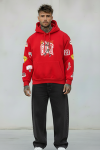 FELPA CON CAPPUCCIO JORDAN 23   - B.U. - ART. W25 / H 55