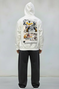 FELPA CON CAPPUCCIO LOONEY TUNES - B.U. - ART. W25 / H-20