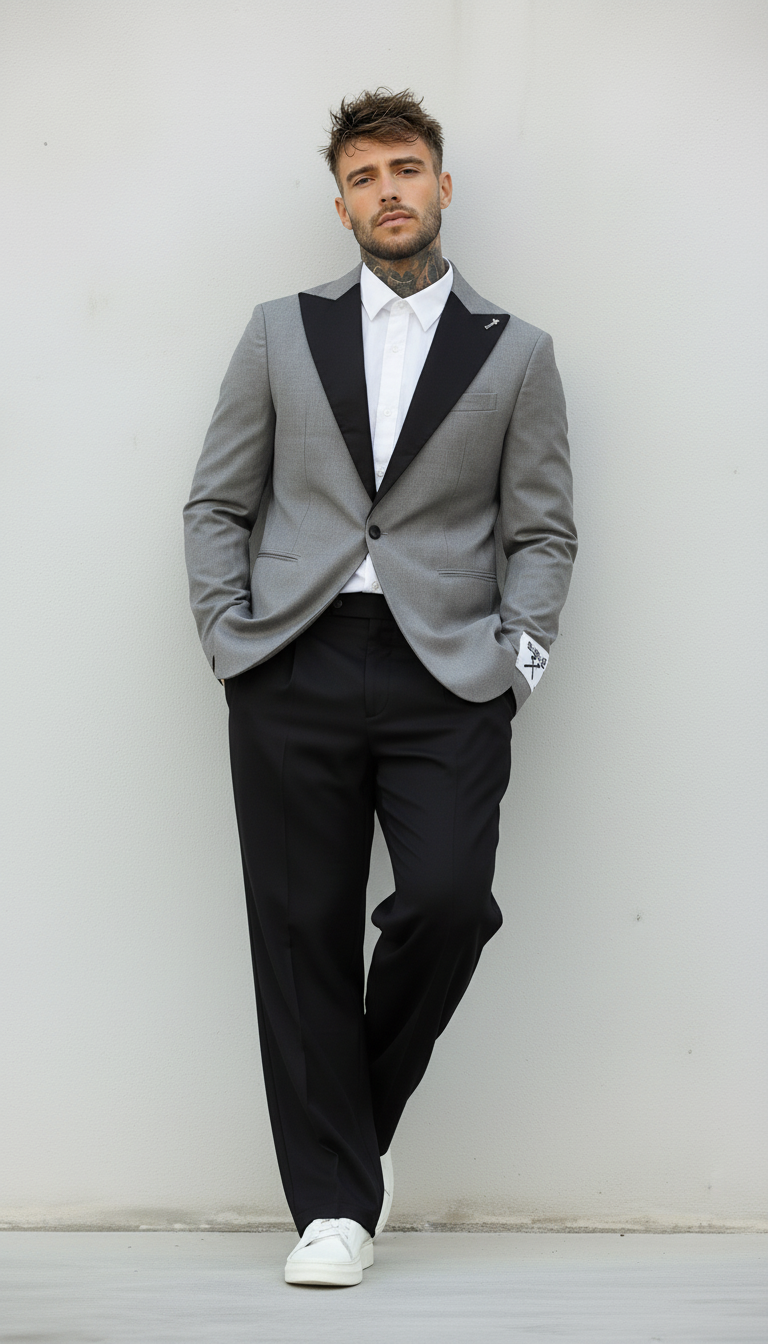 GIACCA SCIALLATA - BERNA - *ART. 23321414 - COL. GRIGIO