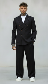 GIACCA DOPPIO PETTO - BERNA - *ART. 2331831 - COL. NERO