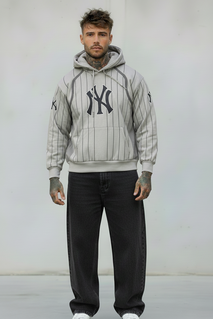 FELPA CON CAPPUCCIO YANKESS TAZMANIA - B.U. - ART. W25 / H - 16