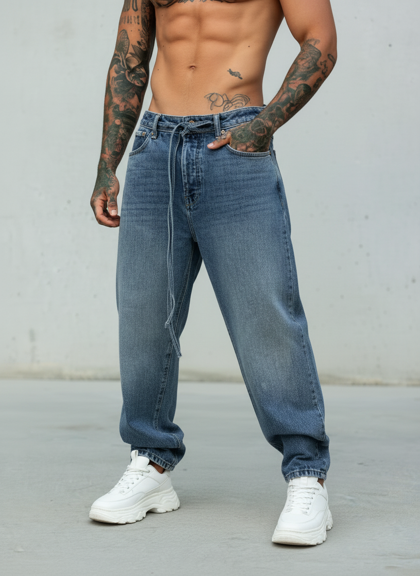 JEANS FADE LOOSE - ONLY&SONS - ART. 22034953 - MEDIUM BLUE DENIM