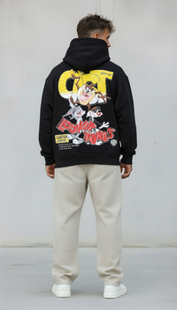 FELPA CON CAPPUCCIO LOONEY TUNES   - B.U. - ART. W 25 / H 49