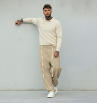 PANTALONE ELASTICO IN VITA - NEW JOB BRAND - ART. BONSAI