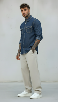 CAMICIA DI JEANS - ONLY&SONS - ART. 22023247