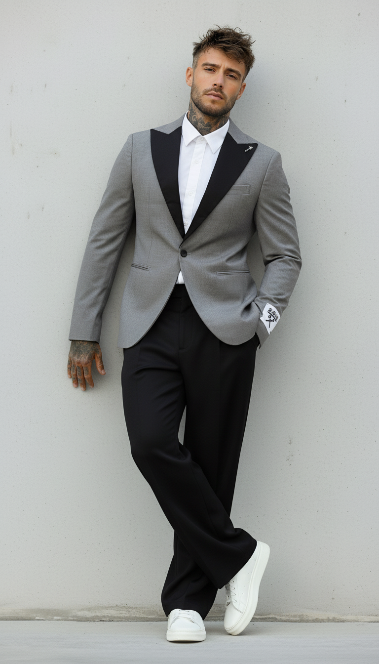 GIACCA SCIALLATA - BERNA - *ART. 23321414 - COL. GRIGIO