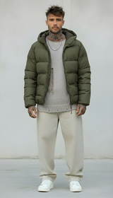 GIUBBINO PIUMINO CON CAPPUCCIO - ONLY&SONS - ART. 22034836