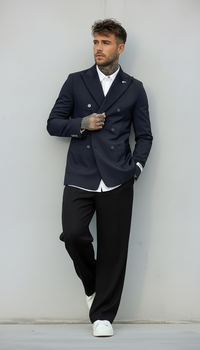 GIACCA TECNICA DOPPIO PETTO - BERNA - *ART. 2301483 - COL. BLU