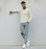 JEANS - HAMEN - DIPINTO A MANO -  ART. BART II