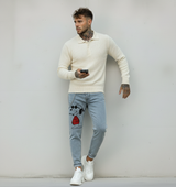 JEANS - HAMEN - DIPINTO A MANO -  ART. JOE COOL