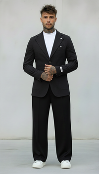 GIACCA GOFFRATA - BERNA - *ART. 2302881 - COL. NERO