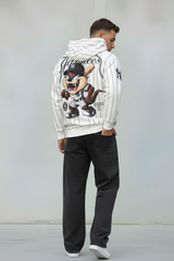 FELPA CON CAPPUCCIO YANKESS TAZMANIA - B.U. - ART. W25 / H - 16