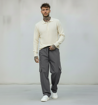 PANTALACCIO TECNICO CARGO TASCONE - BERNA - ART. 24607914 - COL. GRIGIO