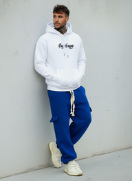 PANTALONE DI TUTA CARGO TASCONE - HAMEN - ART. TIZIANO - COL. BLU ROYAL