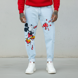 JEANS - HAMEN - DIPINTO A MANO -  ART. TOPOLINO 10