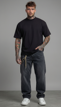 JEANS  UOMO EDGE STRAIGHT - ONLY&SONS - ART. 22026985 - COL. BLACK DENIM