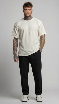 PANTALONE  NERO  - NEW JOB BRAND - ART. EGADY