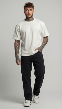 JEANS UOMO EDGE STRAIGHT PIU' COLORI  - ONLY&SONS - ART. 22036190 COL.  LIGHT BLUE DENIM