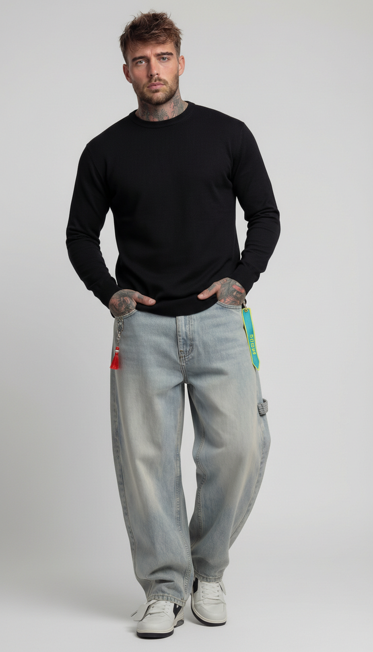 MAGLIONCINO GIROCOLLO - ONLY&SONS - ART. 22020088