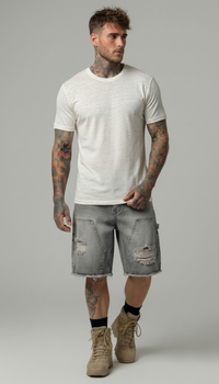 T-SHIRT UOMO IN LINO - PIU' COLORI  - BERNA - ART. 261216