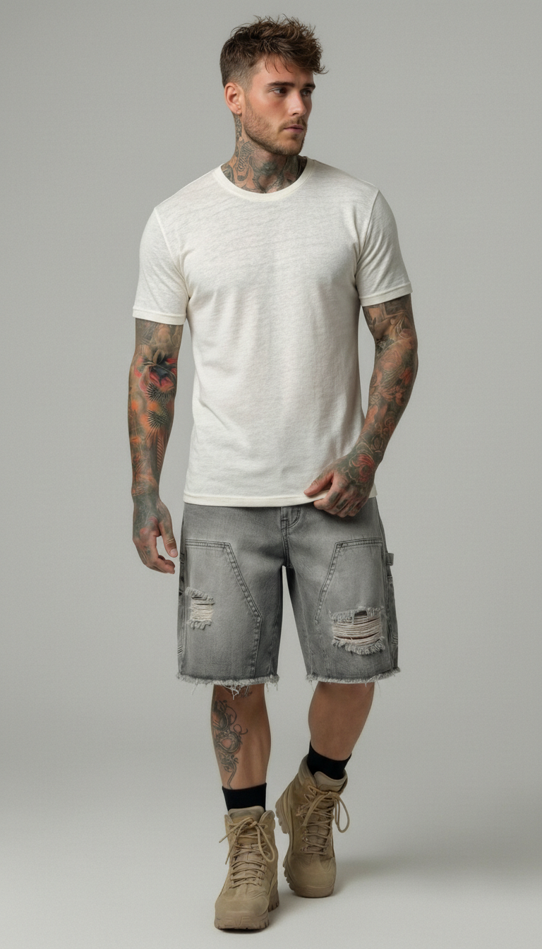 T-SHIRT UOMO IN LINO - PIU' COLORI  - BERNA - ART. 261216