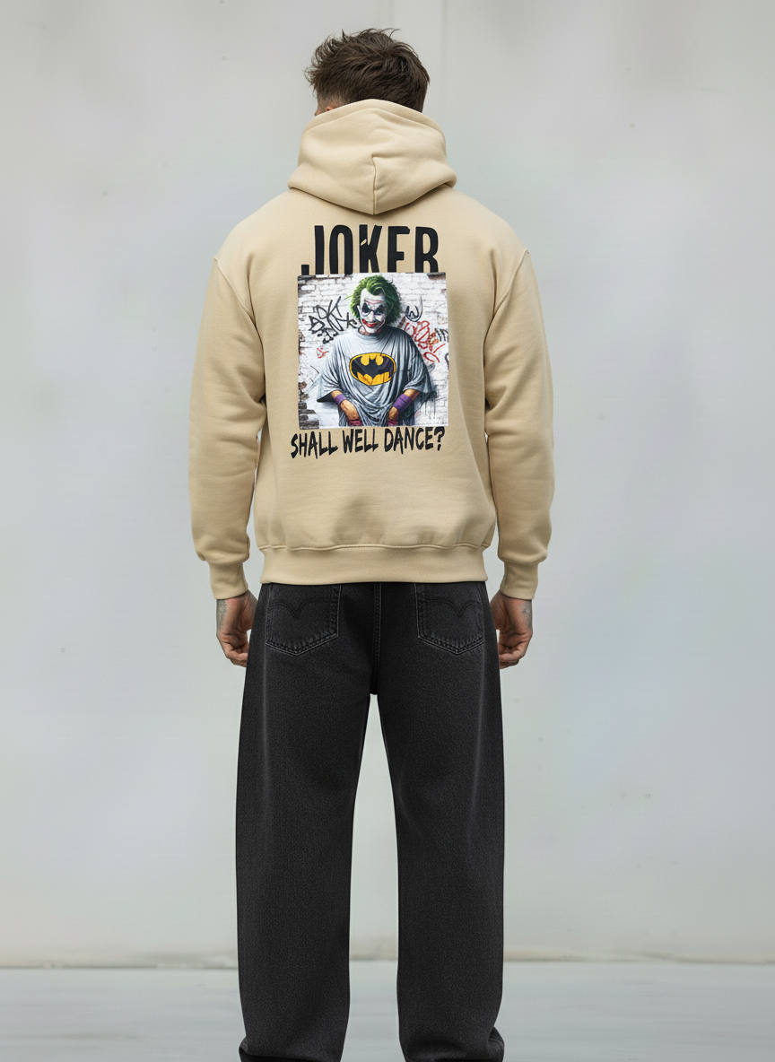 FELPA CON CAPPUCCIO JOKER - E. - ART. JOKER DANCE