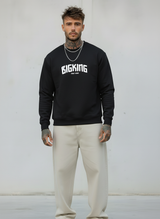 FELPA GIROCOLLO MIKE TYSON - E. - ART. BIGKING FAMILY GRAND - COL. NERO