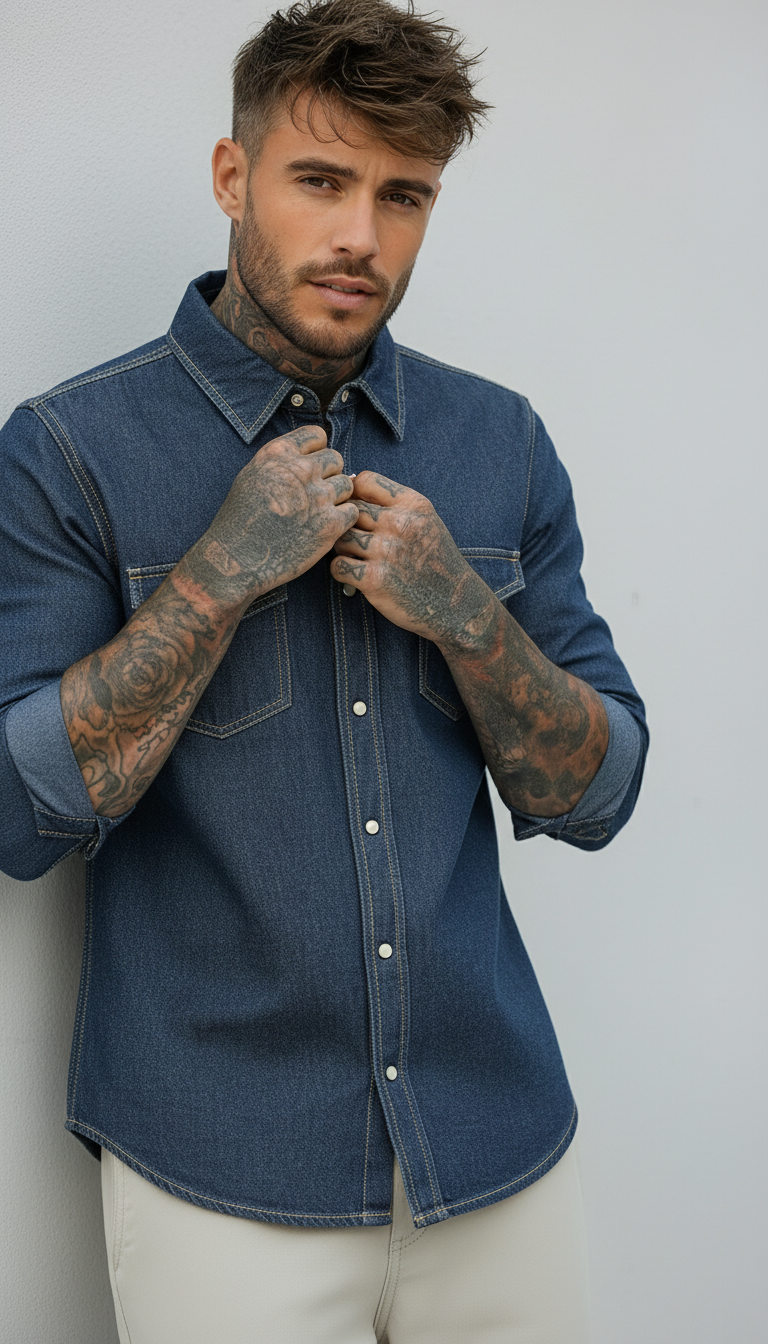 CAMICIA DI JEANS - ONLY&SONS - ART. 22023247