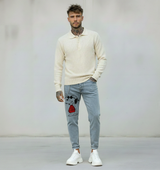 JEANS - HAMEN - DIPINTO A MANO -  ART. JOE COOL