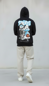 FELPA CON CAPPUCCIO SMURFS PUFFI   - B.U. - ART. W 25 / H 56