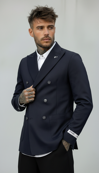 GIACCA TECNICA DOPPIO PETTO - BERNA - *ART. 2301483 - COL. BLU