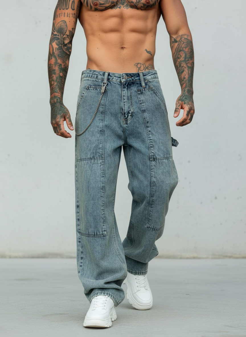 JEANS BAGGY MAVI - VAMOS - ART. 30 - 901