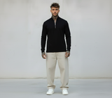 MAGLIONCINO LUPETTO CON ZIP - ONLY&SONS - ART. 22021264 - COL. BLACK