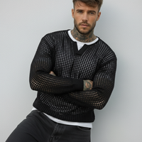 MAGLIONCINO SERAFINO RETE - BERNA - *ART. 2301853 - COL. BLU