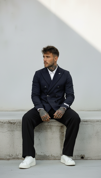 GIACCA TECNICA DOPPIO PETTO - BERNA - *ART. 2301483 - COL. BLU