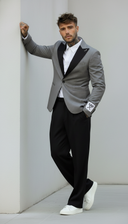 GIACCA10 SCIALLATA - BERNA - *ART. 23321414 - COL. GRIGIO