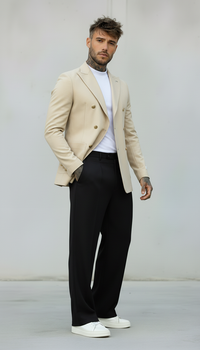 GIACCA TECNICA DOPPIO PETTO - BERNA - *ART. 23014880 - COL. SABBIA