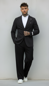 GIACCA GOFFRATA - BERNA - *ART. 2302881 - COL. NERO