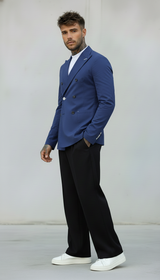 GIACCA DOPPIO PETTO TECNICA - BERNA - *ART. 23027942 - COL. BLU CHINA