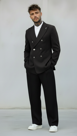 GIACCA TECNICA DOPPIO PETTO - BERNA - *ART. 2433071 - COL. NERO