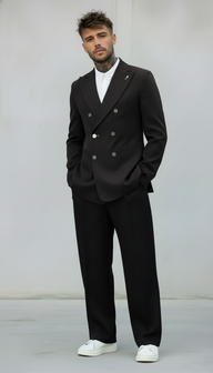 GIACCA TECNICA DOPPIO PETTO - BERNA - *ART. 2433071 - COL. NERO